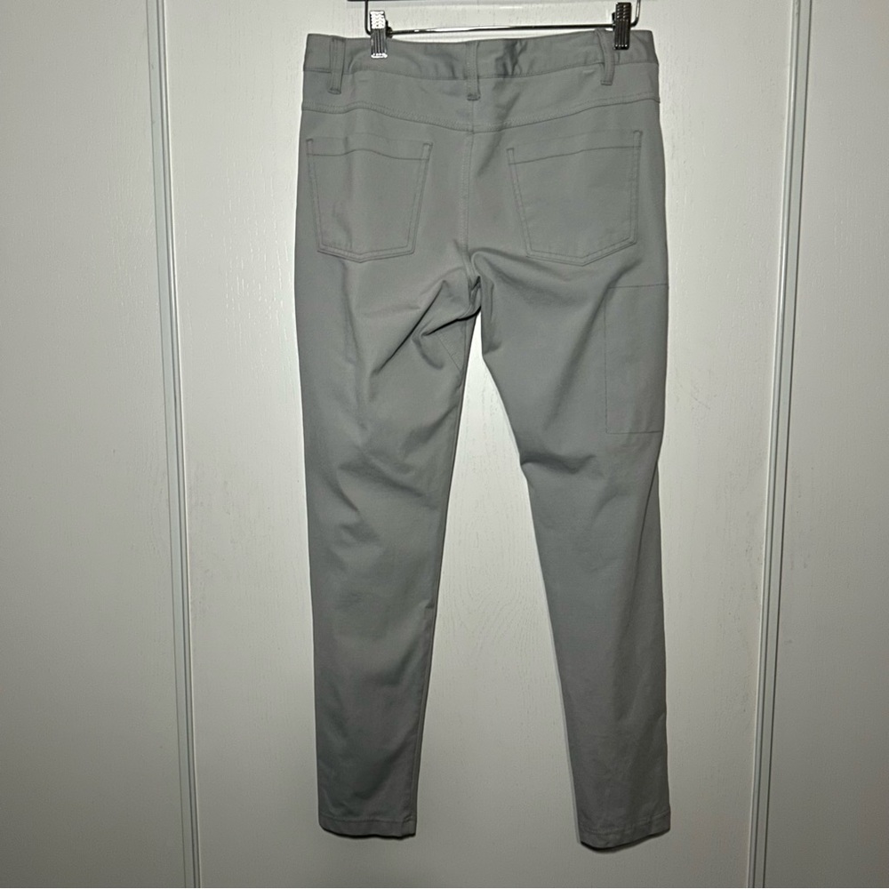 BYLT Basics Men’s Gray Everyday Modern Tapered Slim Stretch Pants- Size 32x29 - Picture 3 of 15